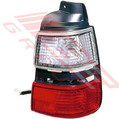 8176098-92 - REAR LAMP - R/H - CLEAR/RED - TO SUIT - TOYOTA COROLLA AE100 F/L TOURING WAGON