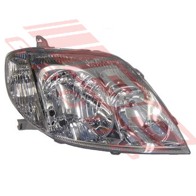 8179094-2G - HEADLAMP - R/H - MANUAL - TO SUIT - TOYOTA COROLLA ZZE 2002- SDN/WAG