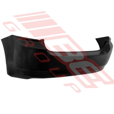 8179095-0 - REAR BUMPER - MAT/BLACK - CERTIFIED - TO SUIT - TOYOTA COROLLA ZZE 2002- HATCH