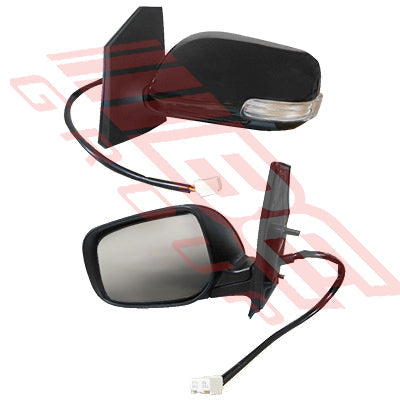 8179216-07 - DOOR MIRROR - L/H - ELECTRIC - W/REPEATER LAMP - TO SUIT - TOYOTA COROLLA/FIELDER 2007- S/WAGON