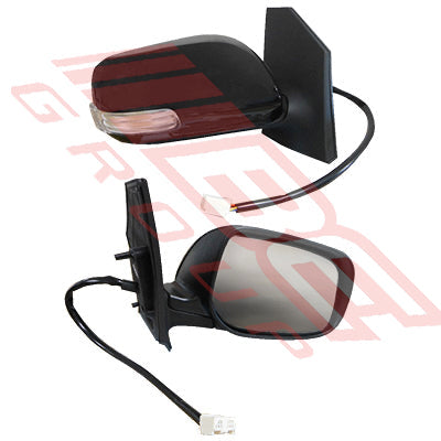 8179216-08 - DOOR MIRROR - R/H - ELECTRIC - W/REPEATER LAMP - TO SUIT - TOYOTA COROLLA/FIELDER 2007- S/WAGON