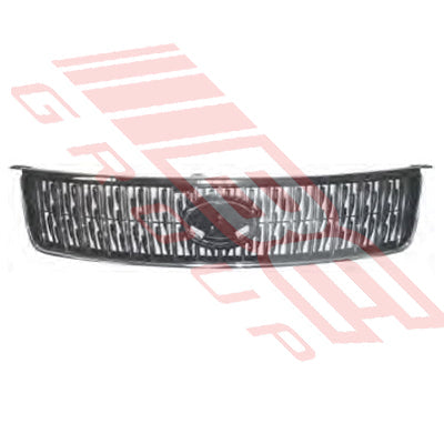 8179299-01 - GRILLE - CHROME/BLACK - TO SUIT - TOYOTA COROLLA 2007- H/BACK