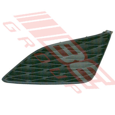 8179394-51 - FOG LAMP COVER - L/H - MAT/BLACK - TO SUIT - TOYOTA COROLLA 2010- SEDAN