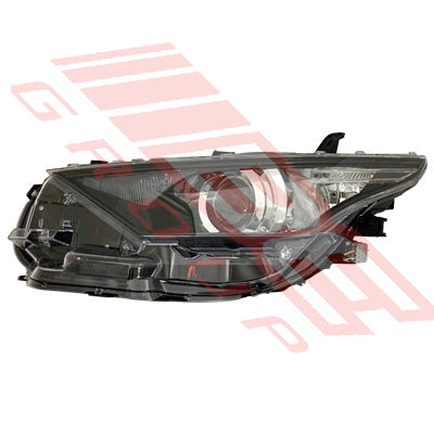 8179494-11 - HEADLAMP - L/H - ELECTRIC - WITH LED - BLACK - TO SUIT - TOYOTA COROLLA 2015- HATCH