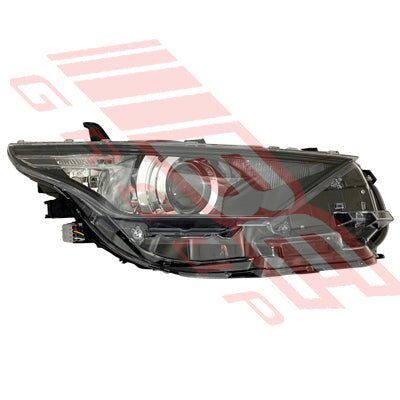 8179494-12 - HEADLAMP - R/H - ELECTRIC - WITH LED - BLACK - TO SUIT - TOYOTA COROLLA 2015- HATCH