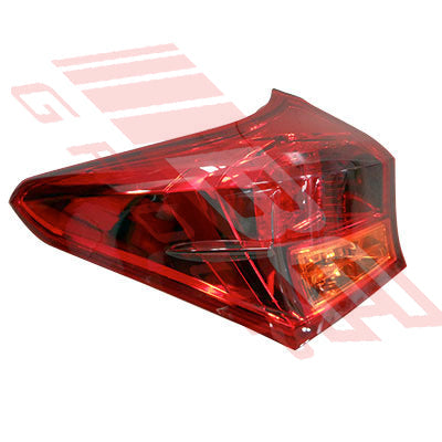 8179498-01 - REAR LAMP - L/H - OUTER - TO SUIT - TOYOTA COROLLA 2012- HATCH