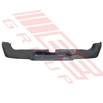 8192095-01 - REAR BUMPER - BLACK - W/STEP - TO SUIT - TOYOTA HIACE 1990- LH100