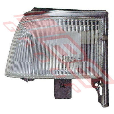 8192097-5 - CORNER LAMP - L/H - GREY TRIM - TO SUIT - TOYOTA HIACE 1990- IMPORT