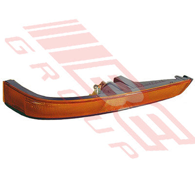 8192097-84 - FRONT LAMP - R/H - AMBER - WRAP AROUND - TO SUIT - TOYOTA HIACE 1990- IMPORT