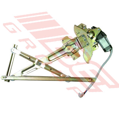 8193060-2 - WINDOW REGULATOR - FRONT DOOR - R/H - ELECTRIC - W/MOTOR - TO SUIT - TOYOTA HIACE 1995- CUSTOM