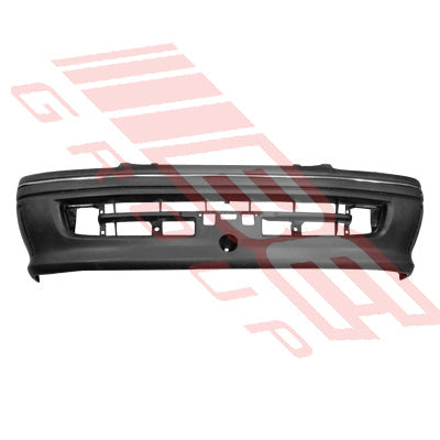 8193090-01 - FRONT BUMPER - BLACK (NO CHROME MLD) - TO SUIT - TOYOTA HIACE 1995-