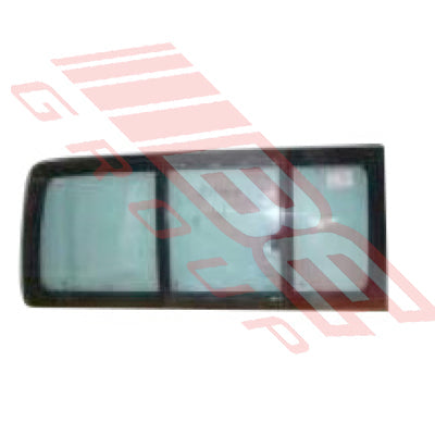 8194111-84 - GLASS - REAR - W/SLIDING WINDOW - R/H - TO SUIT - TOYOTA HIACE 2004-