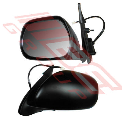 8194116-83 - DOOR MIRROR - L/H - BLACK - ELECTRIC - 5 WIRE - FOLDING - TO SUIT - TOYOTA HIACE 2004-