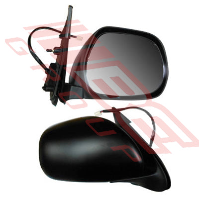 8194116-84 - DOOR MIRROR - R/H - BLACK - ELECTRIC - 5 WIRE - FOLDING - TO SUIT - TOYOTA HIACE 2004-