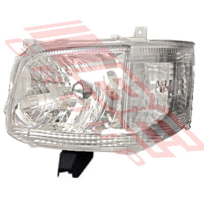 8194194-15G - HEADLAMP - L/H - MANUAL - BULB SHIELDED TYPE - TO SUIT - TOYOTA HIACE 2010- F/LIFT
