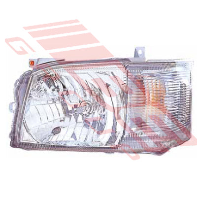 8194194-3G - HEADLAMP - L/H - NON BULB SHIELD - TO SUIT - TOYOTA HIACE 2004-