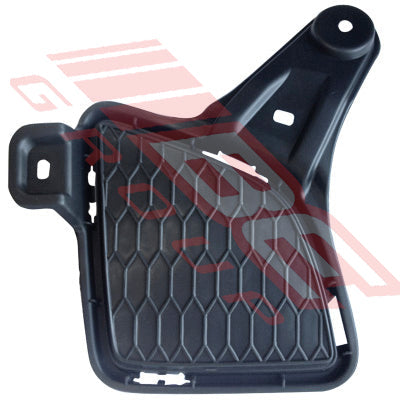 8194194-72 - FOG LAMP COVER - R/H - BLACK - TO SUIT - TOYOTA HIACE 2010- F/LIFT