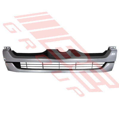 8194199-05 - GRILLE - PAINTED BLACK/SILVER - TO SUIT - TOYOTA HIACE 2008- NARROW