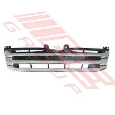 8194199-16 - GRILLE - CHROME/BLACK - WITH INNER - TO SUIT - TOYOTA HIACE 2010- F/LIFT NARROW