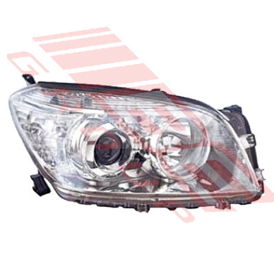 8198394-2G - HEADLAMP - R/H - CHROME - ELECTRIC - TO SUIT - TOYOTA RAV4 ACA30 2006-