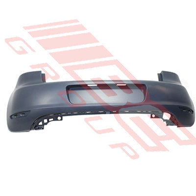 9525095-00 - REAR BUMPER - PRIMED GREY - WITHOUT SENSOR HOLE - TO SUIT - VW GOLF MK6 5K 2008- 2012