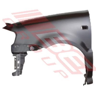 9528131-1 - FRONT GUARD - L/H - W/SLP HOLE - TO SUIT - VW POLO MK3 6N 1999-2002 FACELIFT