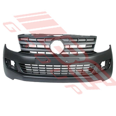 9562090-00 - FRONT BUMPER - TEXTURED BLACK - TO SUIT - VOLKSWAGEN AMAROK 2010-